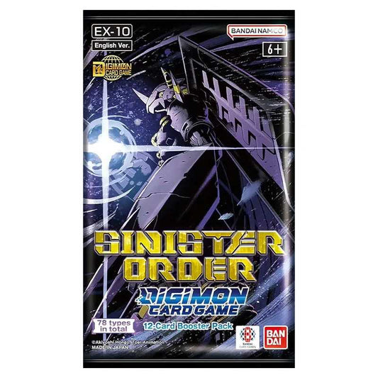 Digimon - Sinister Order - Booster Pack x 1.