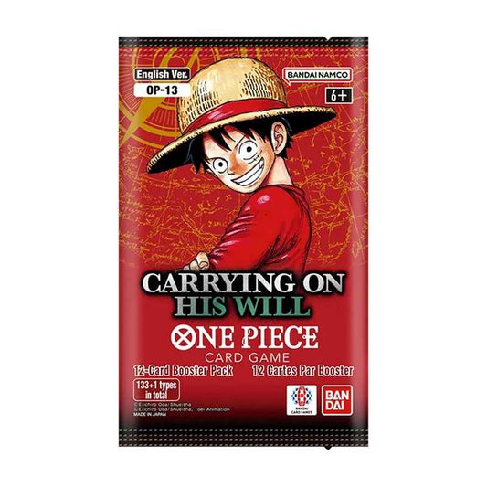 One Piece - His Will - Booster Pack x 1.