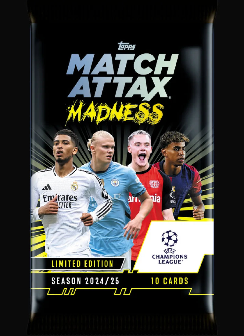 Topps - Match Attax, Madness Limited Edition Sealed.