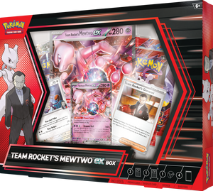 Pokémon Trading Card Game Team Rocket Mewtwo Ex Box