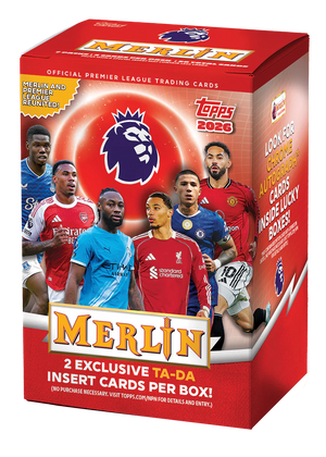 PRE ORDER- Topps Merlin Premier League 2026 Value Box