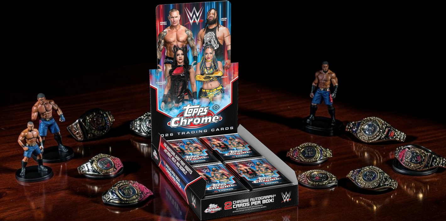 2026 Topps Chrome® WWE - Hobby Box