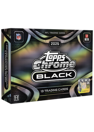 Topps Chrome Black Football 2025 Hobby Box