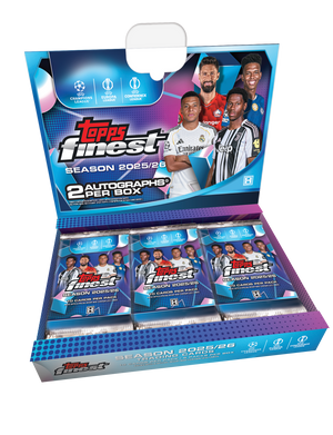 PRE ORDER- Topps Finest UEFA Club Competitions 2025/26 Hobby Box
