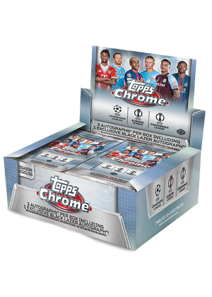 PRE ORDER- Topps Chrome UEFA Club Competitions 2025/26 Jumbo Box