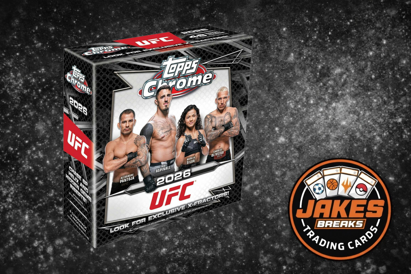 Topps Chrome - 2026, UFC - Mega Box.