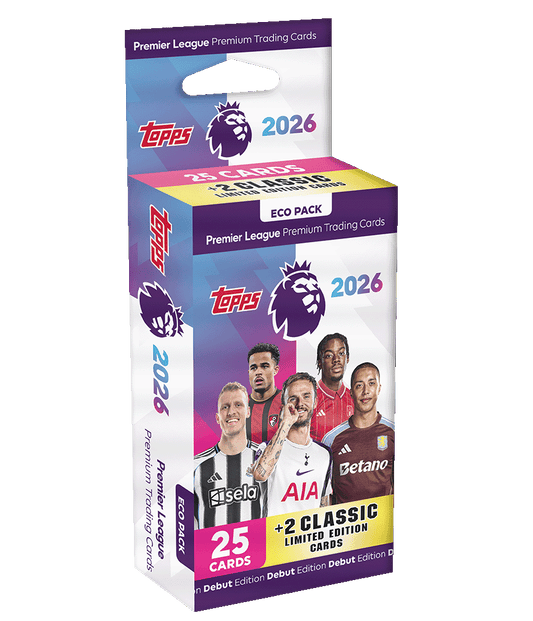 Topps - Premier League, 2026 - Debut Edition - Eco Pack.
