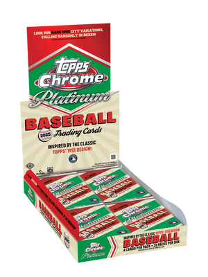 PRE ORDER- 2025 Topps Chrome® Platinum Baseball - Hobby Box