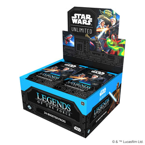 Star Wars - Unlimited, Legends of the Force - Booster Pack x 1