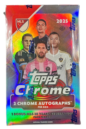 2025 Topps MLS Chrome Soccer Hobby Box
