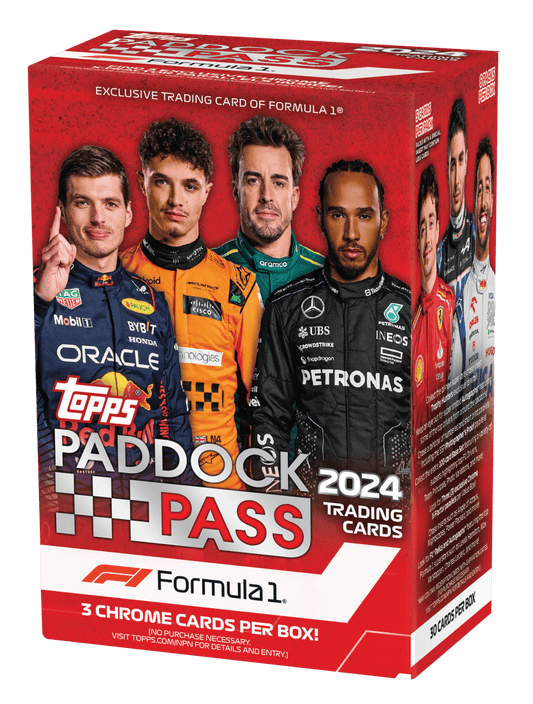 Topps - 2024, Paddock Pass, F1 - Racing Blaster.