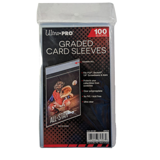 Ultra Pro

ULTRA PRO - Graded Card Sleeves (100 Sleeves)