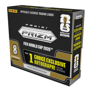DUE W/C 13th July - 2026 Panini Prizm FIFA World Cup Soccer Choice Box