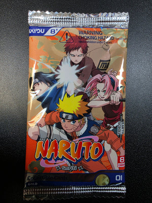 NARUTO-Smriti Collectible Cards-Earth Scroll Foil-001B-EMEA - 1 x Pack