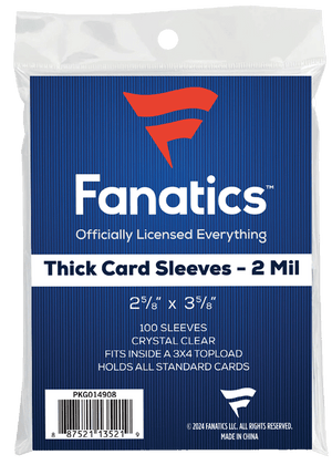 Fanatics Collectibles Soft Sleeves - 100 Count