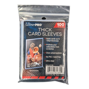 Ultra Pro - 130pt Thick Card Sleeves (100 Sleeves)