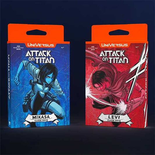 UniVersus - Attack on Titan: Battle for Humanity Clash Deck Display - Levi