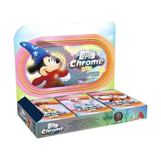 Topps Chrome - 2025, Disney - Hobby Box.