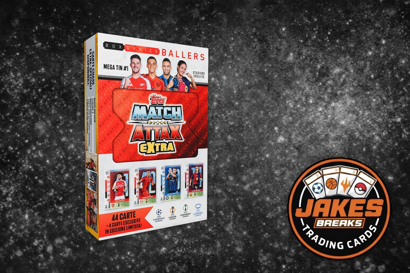 Match Attax Extra - 2025, Mega Tin #1 - Box Office Ballers.