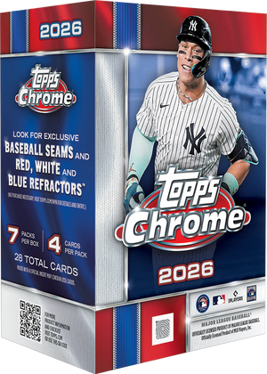 PRE ORDER - Topps Chrome Baseball 2026 - Value Box