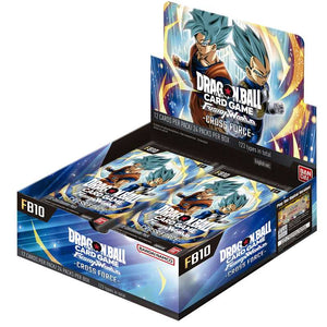 Dragon Ball Super CG Fusion World - Cross Force (FB10) -FULL BOOSTER BOX