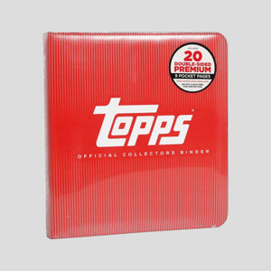 FANATICS OFFICIAL TOPPS BINDER - RED