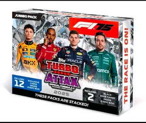 Topps - 2025, India F1 Turbo Attax - Jumbo Box.