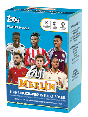 PRE ORDER - Topps Merlin 2024-25 UEFA Club Competitions Soccer Blaster Box