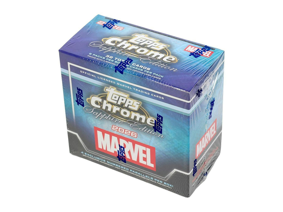 Topps Chrome - 2026, Marvel Comics - Sapphire Edition