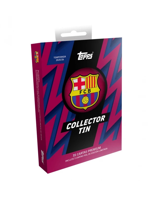 2025/26 Topps FC Barcelona Collector Tin
