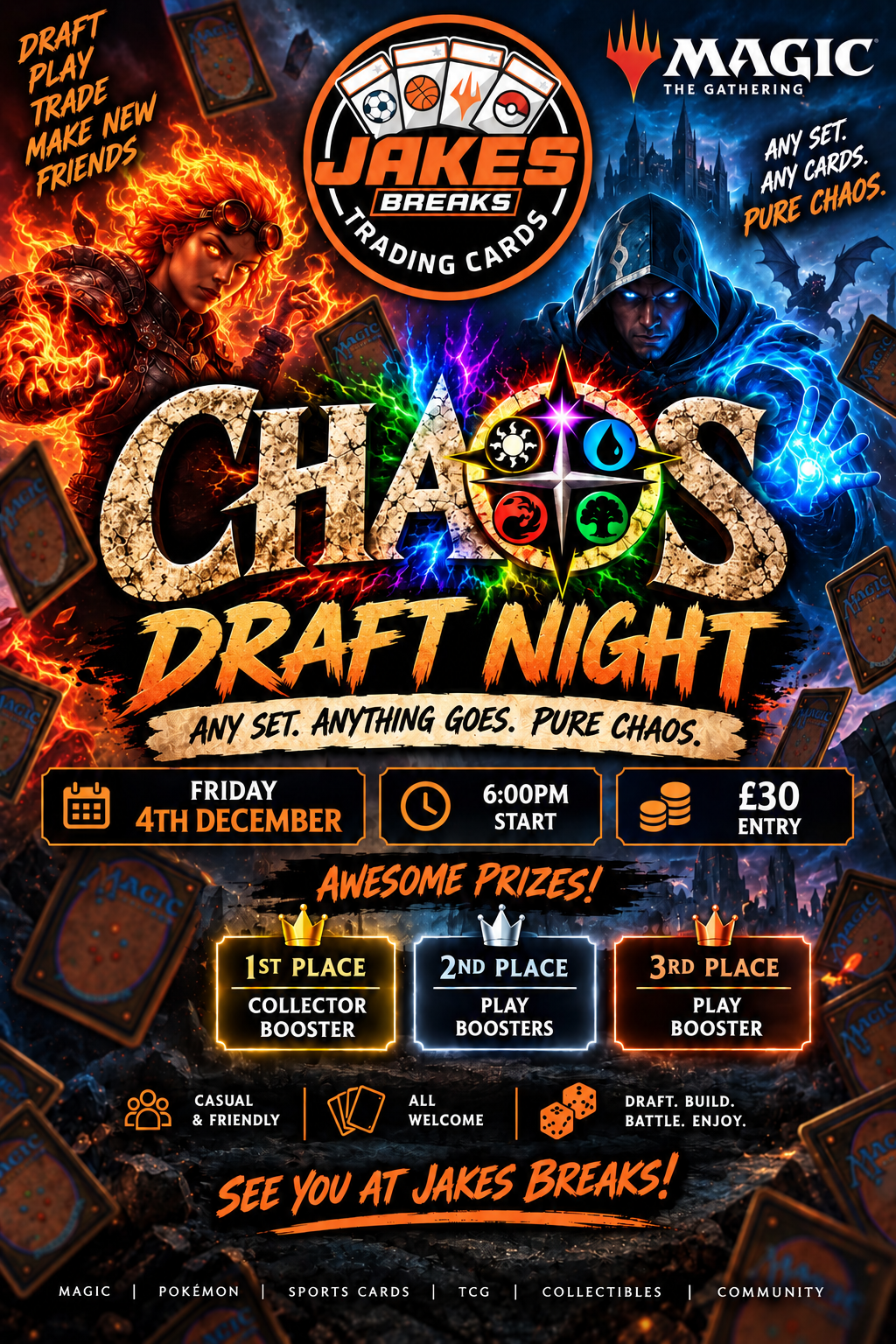 Chaos Draft Night. In store only, 1PP