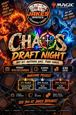 Chaos Draft Night. In store only, 1PP.