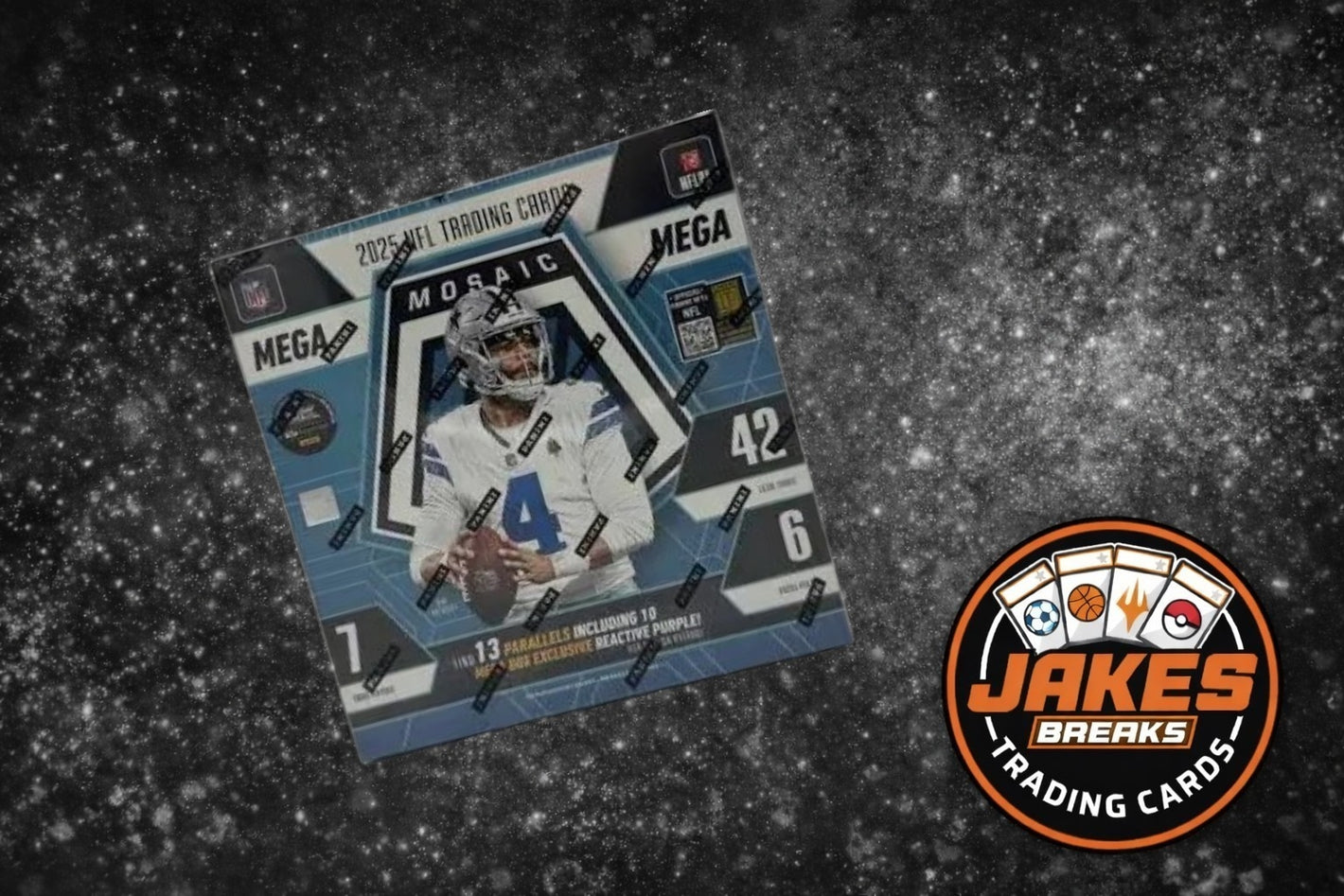 Panini Mosaic - 2025, NFL - Mega Box.