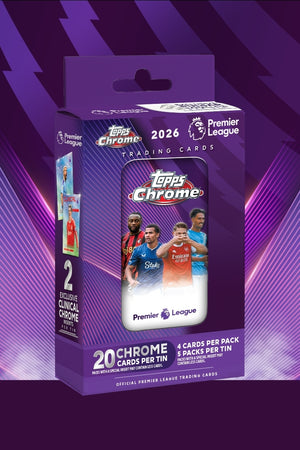 TOPPS Premier League Chrome Tin