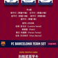 FC BARCELONA TEAM SET REFRACTOR