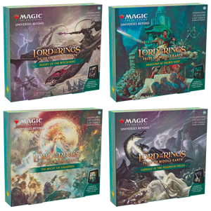 Magic: The Gathering - Lord of the Rings, Tales of Middle Earth - Scene Box Full Set of 4