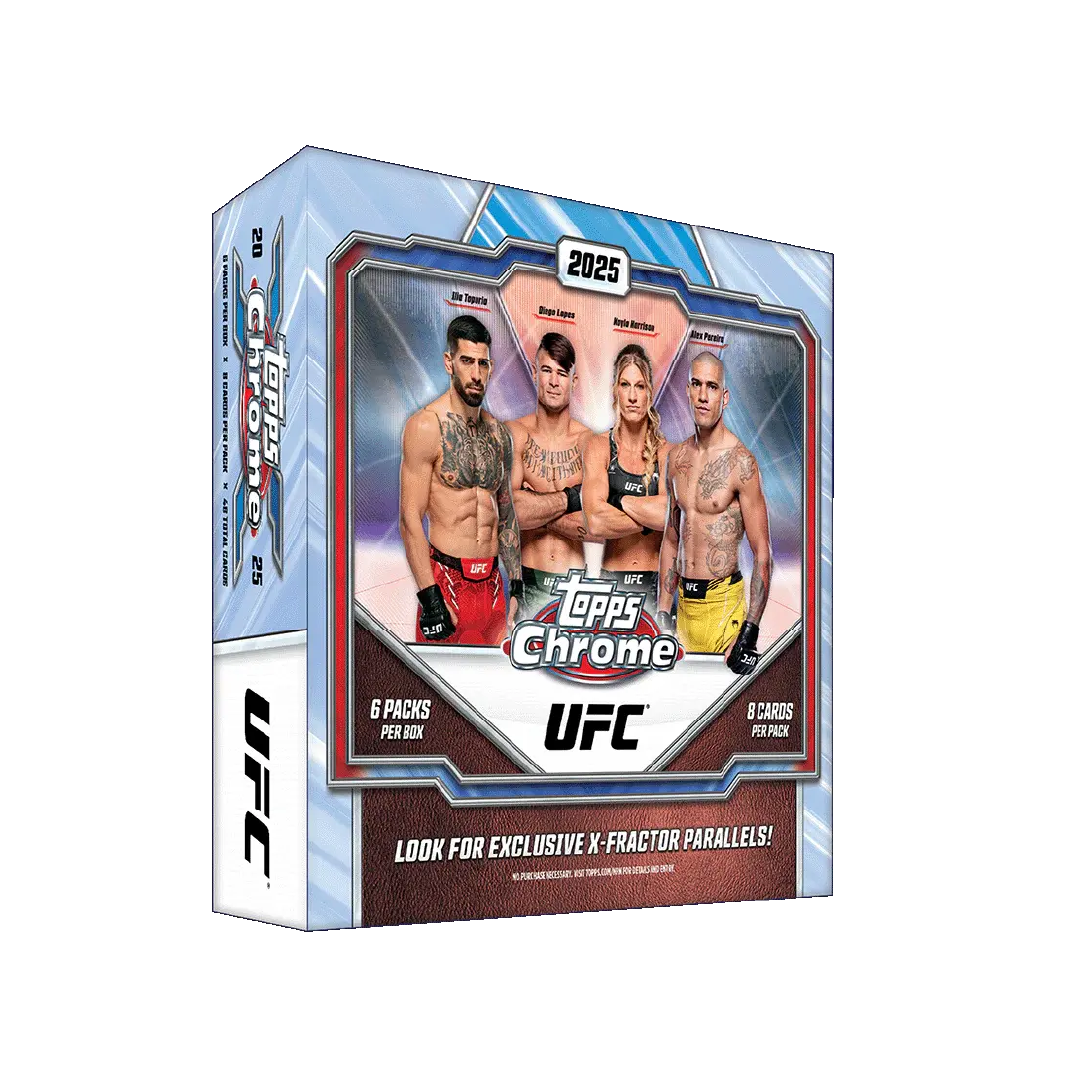 Topps Chrome - 2025, UFC - Mega Box.