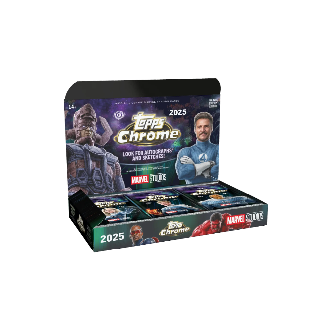 PRE ORDER - Topps Marvel Studios Chrome 2025 Hobby Box
