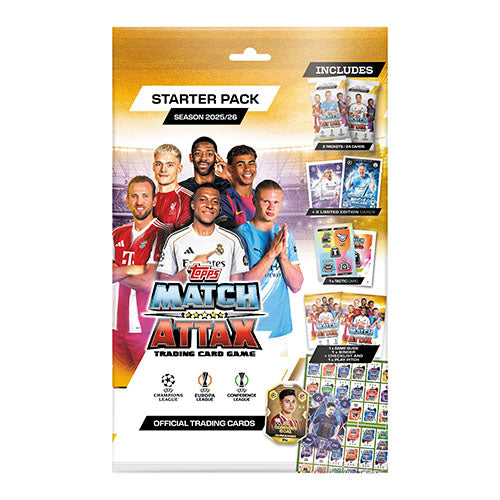 Topps - 25/26, Match Attax - Starter Pack.