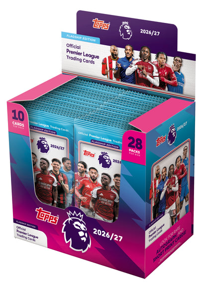 PRE ORDER- 2026-27 Topps English Premier League Soccer Display Box
