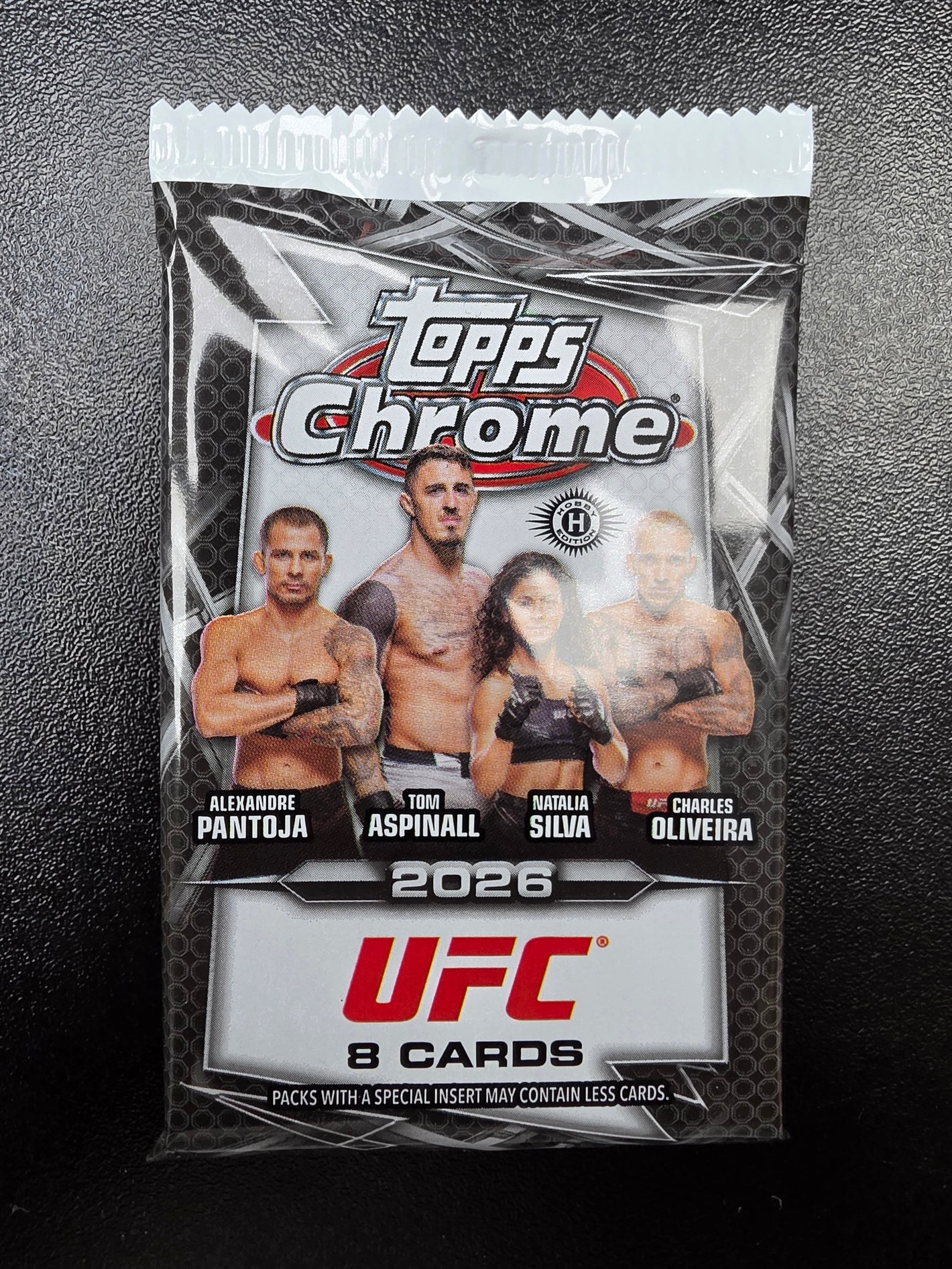 1 x PACK - Topps Chrome - 2026, UFC - Hobby Box Pack (Single pack from a Hobby Box)