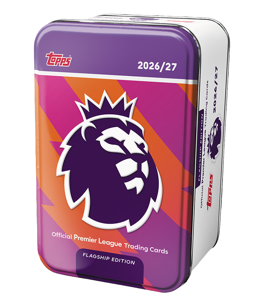 PRE ORDER- Topps Flagship Premier League 2026/27 Trading Cards - Super Tin 3