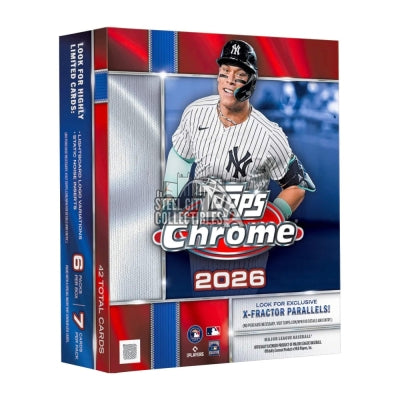 Topps Chrome Baseball 2026 Mega Box