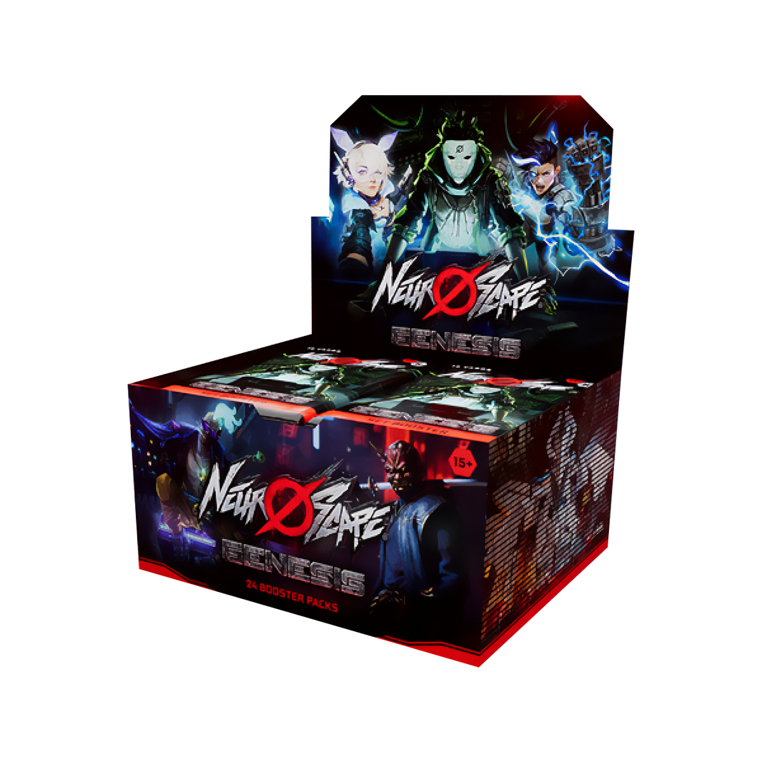 Neuroscape TCG - Set 01 - Genesis - Booster Box (24x Packs) (Unlimited Edition)