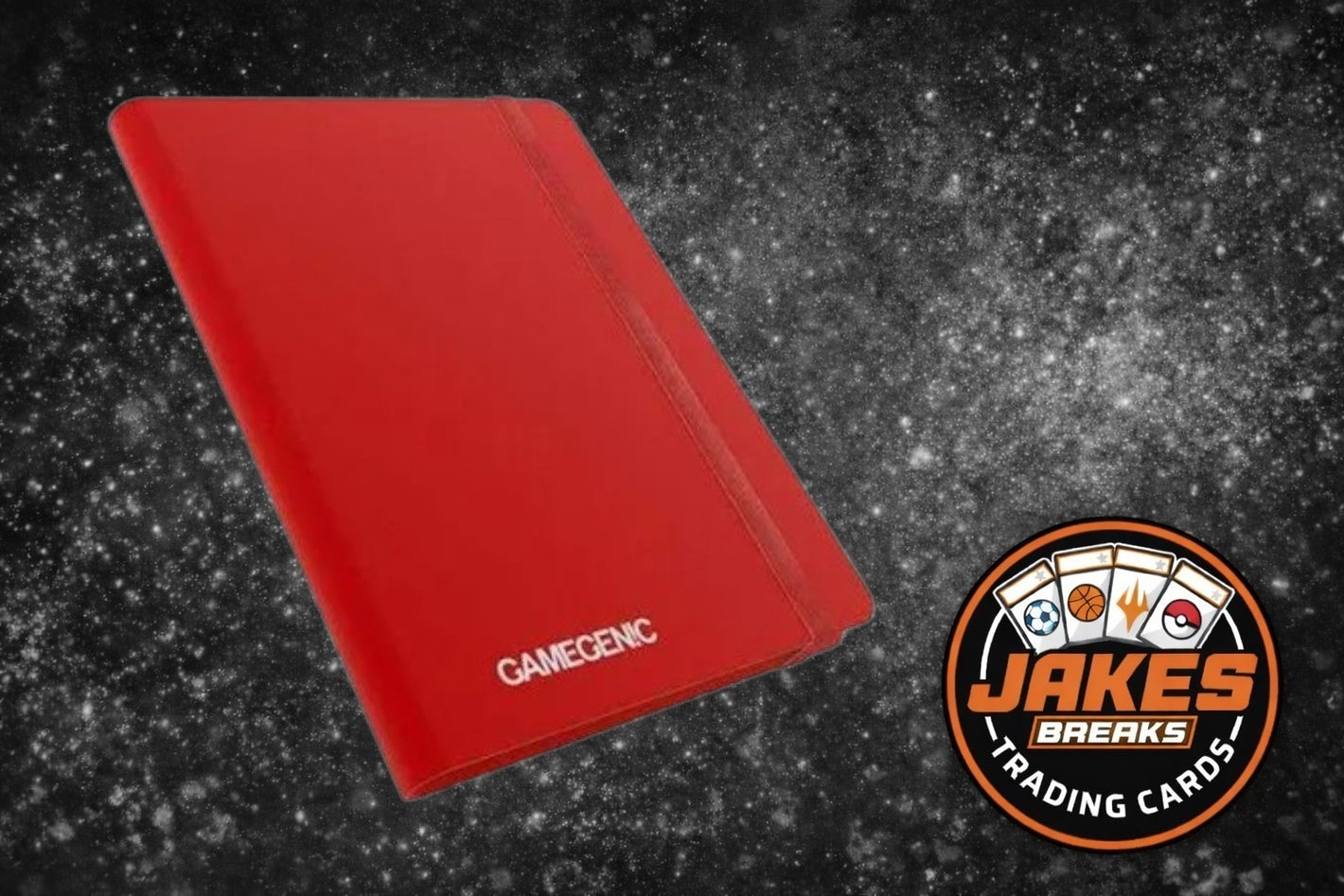 Gamegenic - Casual Album - 18 Pocket - Red.