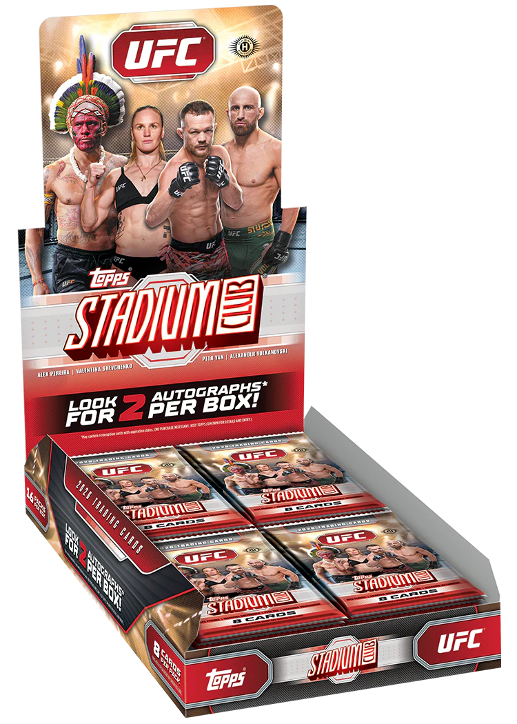 Topps Stadium Club UFC 2026- Hobby Box