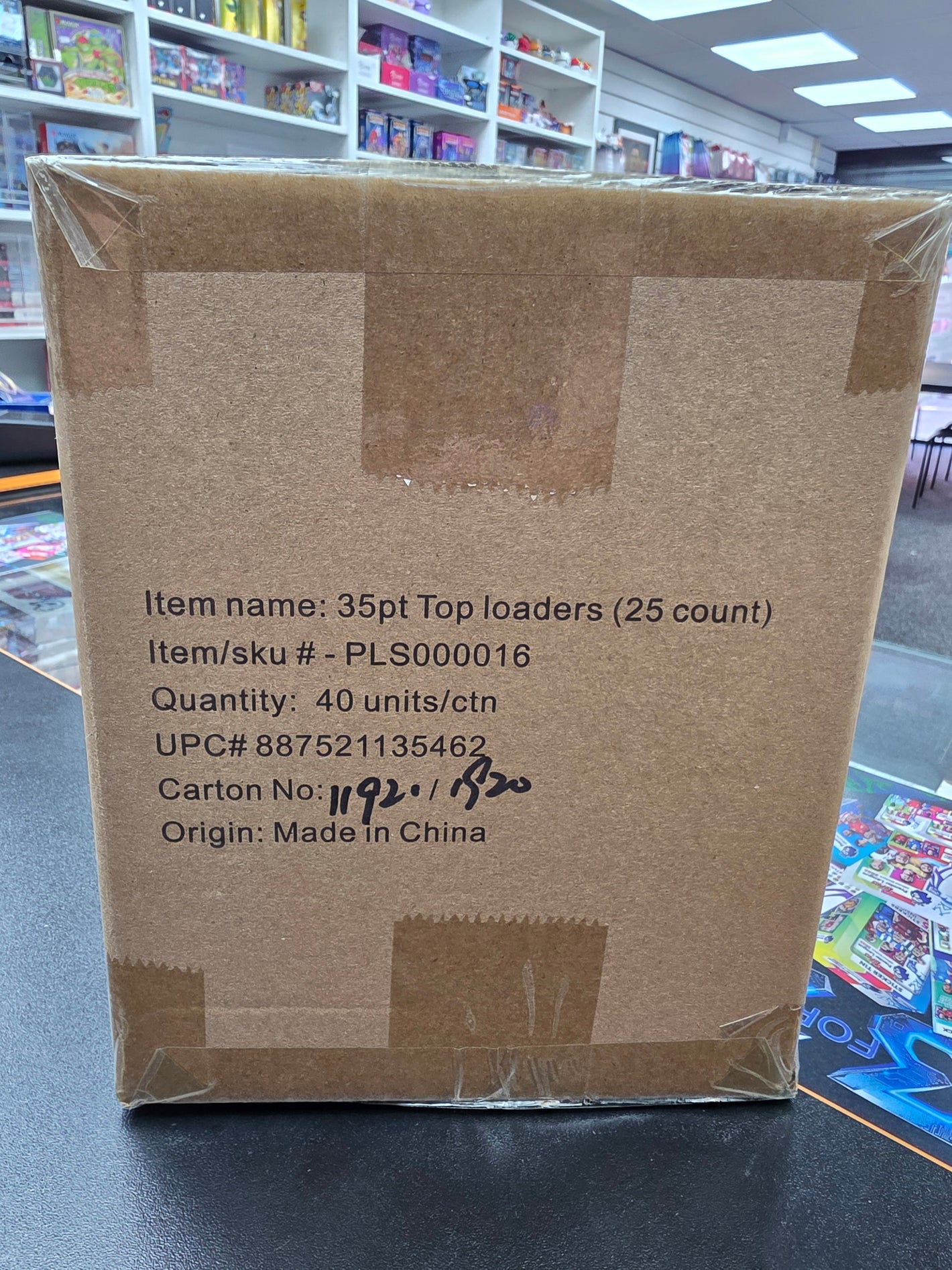 Full case 35pt(25 count) Fanatics Toploaders(40 units)