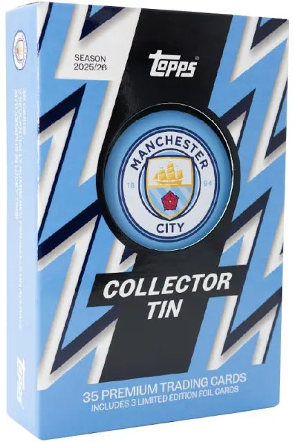 Topps Manchester City 2025/26 Collectors Tin