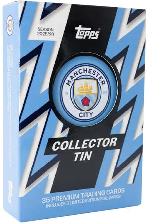 Topps Manchester City 2025/26 Collectors Tin