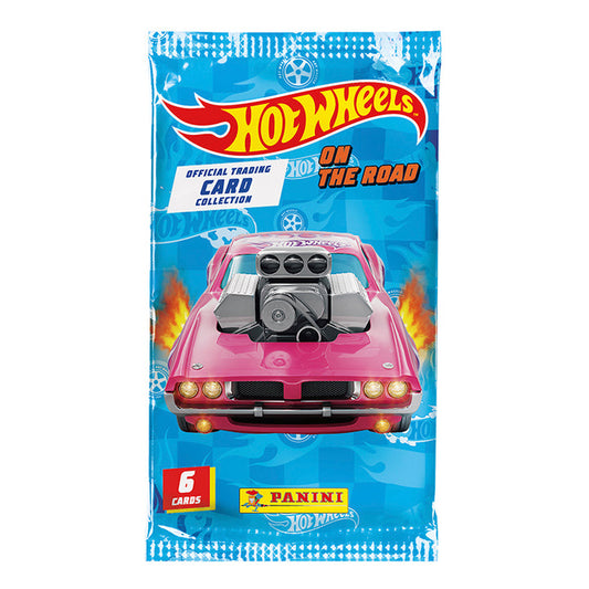 Hot Wheels On The Road Trading Card Collection - 1 x Pack